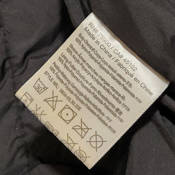 Scotch & Soda Womens M Medium Quilted Snap Knitted Sleeves Jacket Sweater Hybrid - Picture 13 of 14